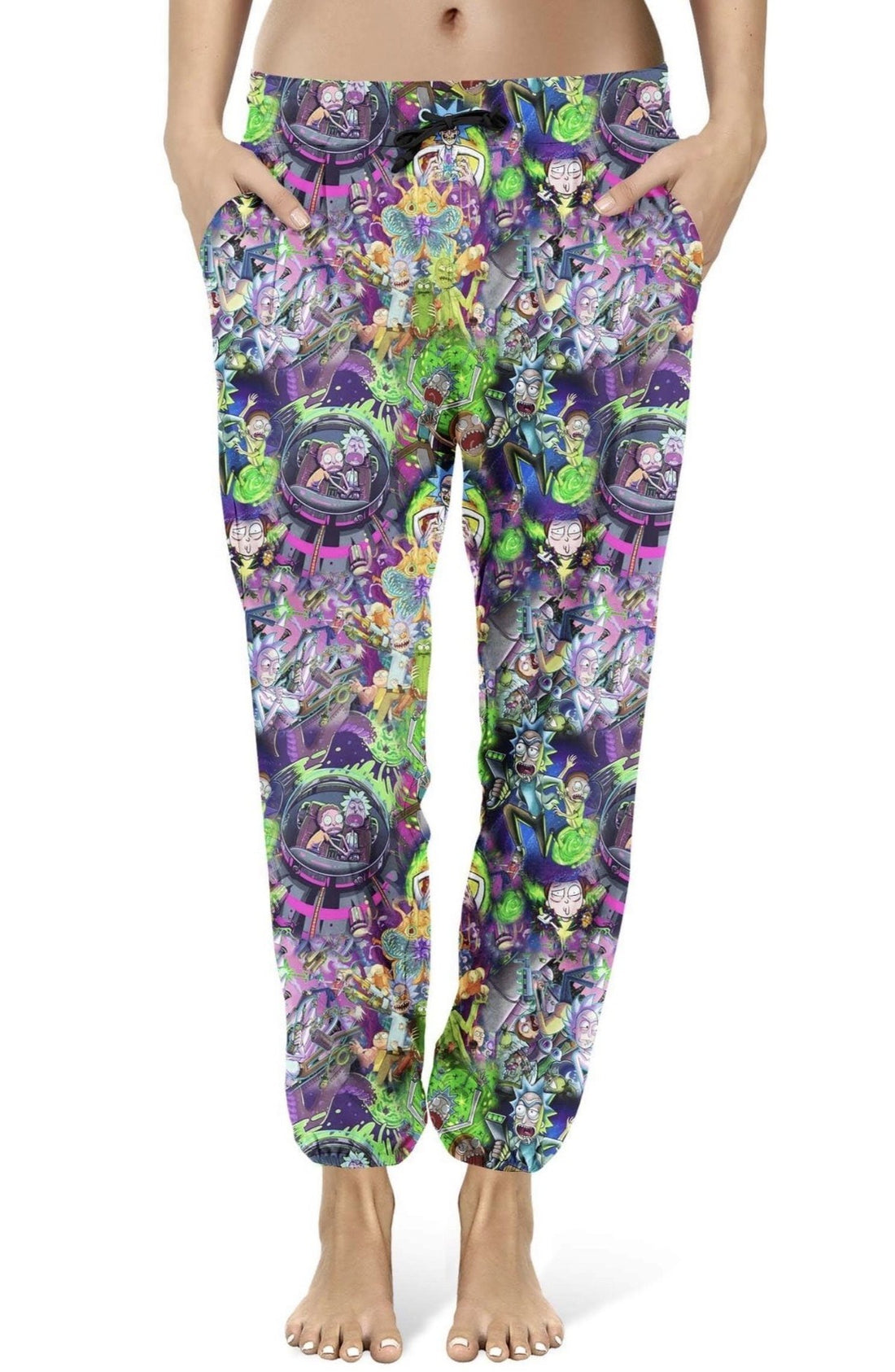 Interdimensional Adventure Soft Joggers – Comfy, Vibrant Leggings with Deep Pockets