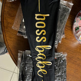 Boss Babe Mommy & Me Soft Leggings