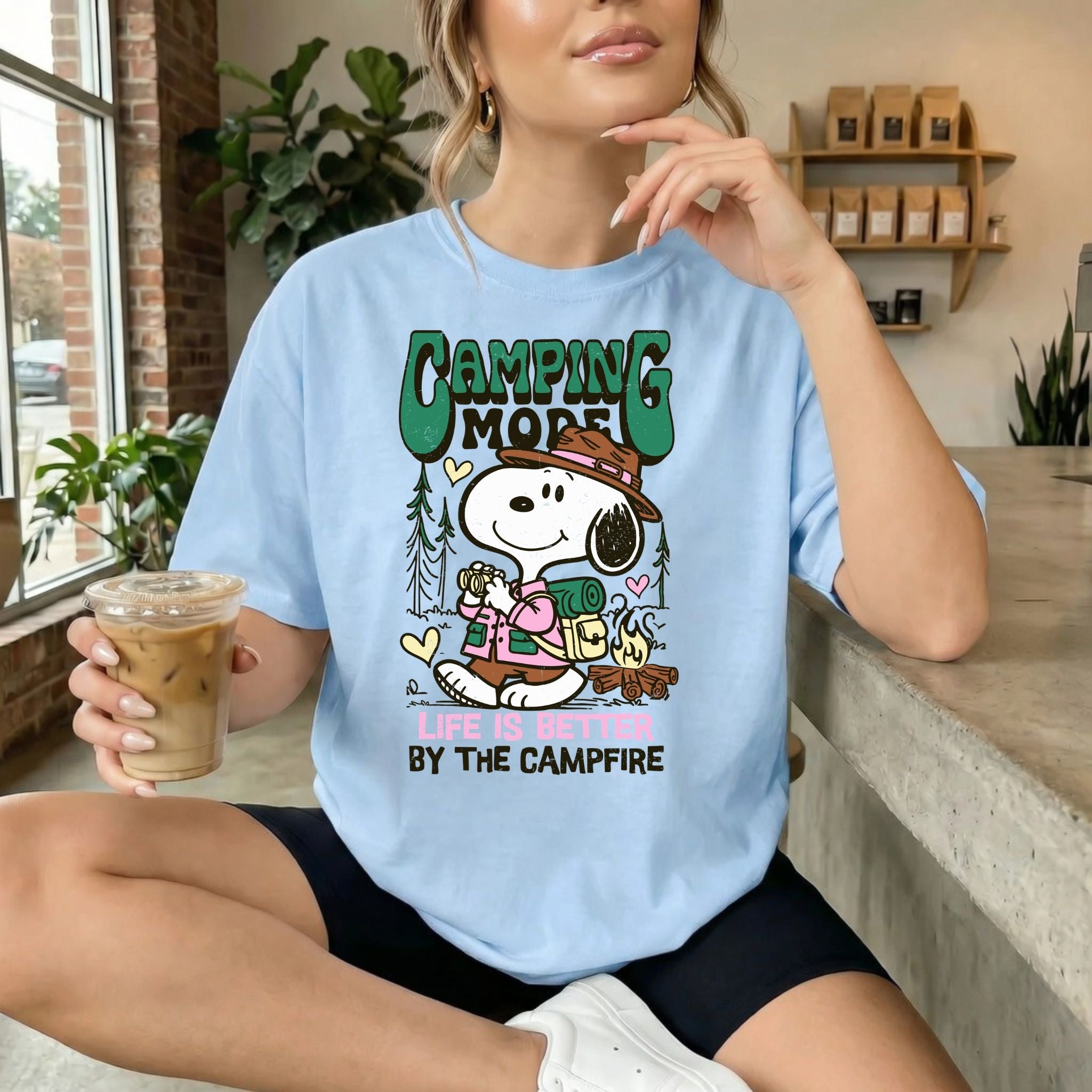 Camping Mode Tshirt