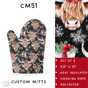 Batch #233 - Baking Spirits Bright  - Closes 10/31 - ETA early/mid Dec - CM51 Mitts