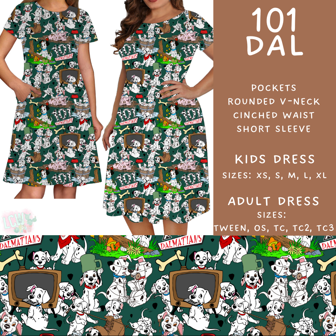Batch #472 - Magical Faves 16 - Closes 1/5 - ETA late Feb - 101 Dal Adult & Kids Dresses