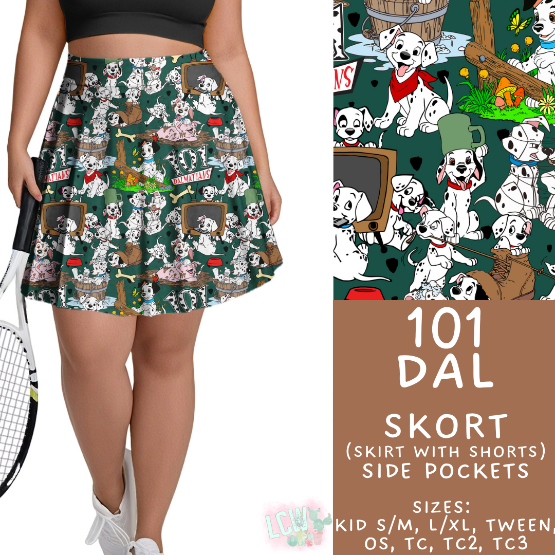 Batch #472 - Magical Faves 16 - Closes 1/5 - ETA late Feb - 101 Dal Skort