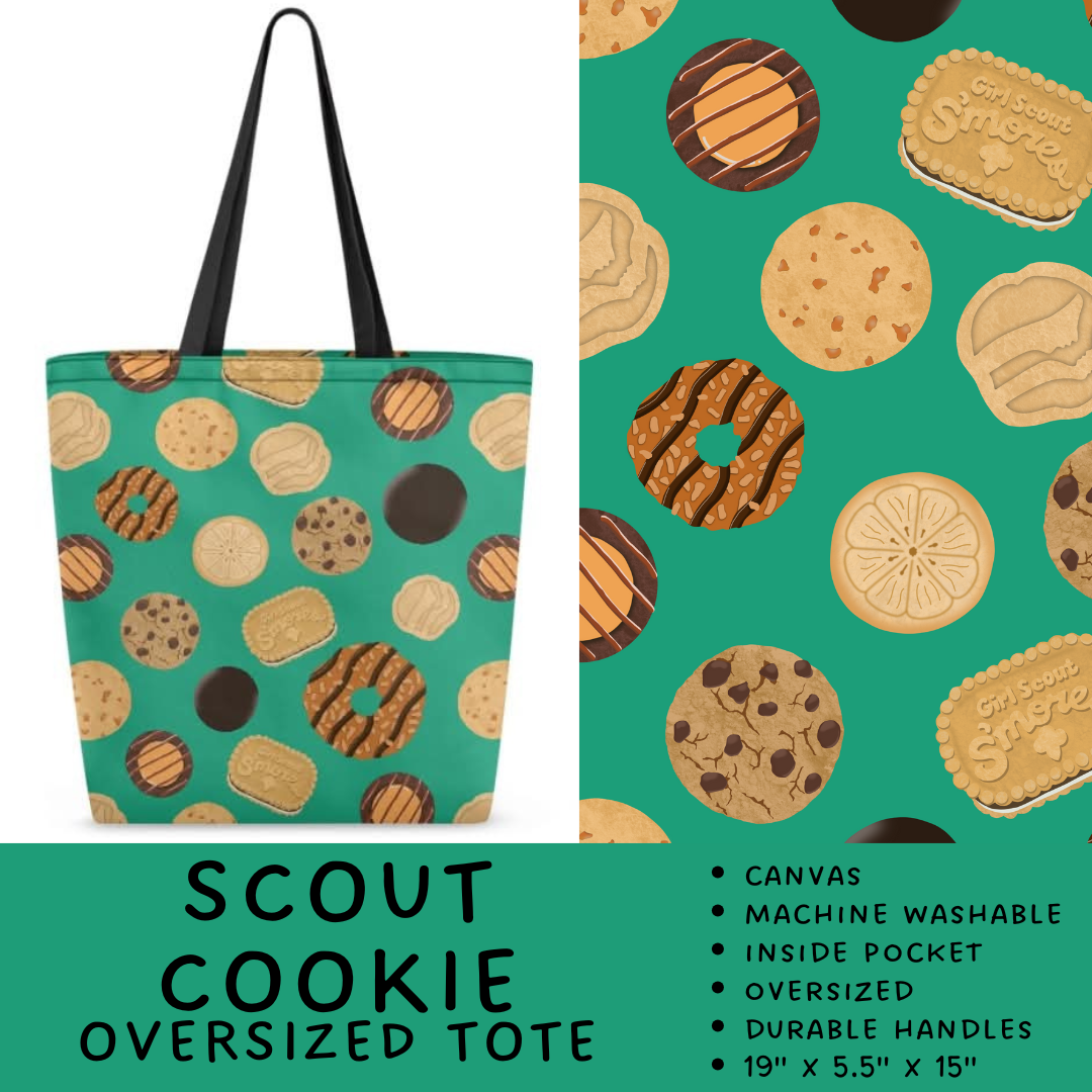 Batch #264 - Travel Collection - Closes 12/31 - ETA - Scout Cookie Oversized Totes