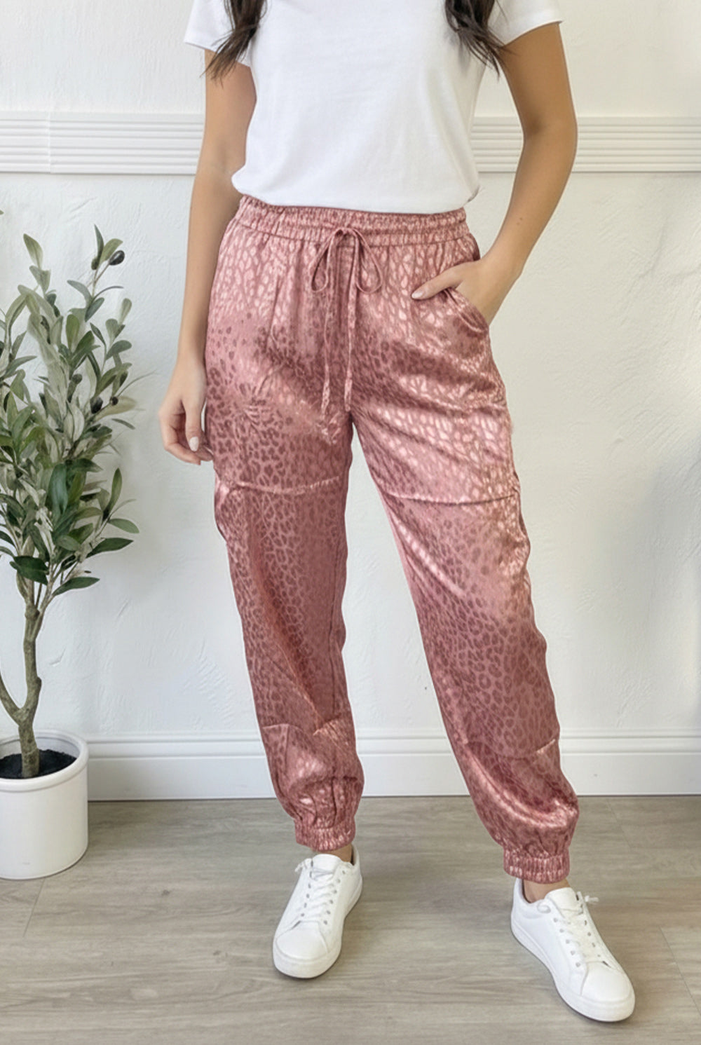 Blush on the Run Joggers
