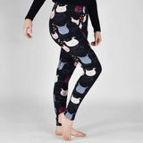 Dreamy Owl Print Leggings - Adult & Kid Sizes