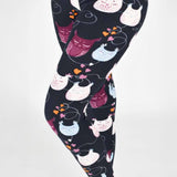 Dreamy Owl Print Leggings - Adult & Kid Sizes