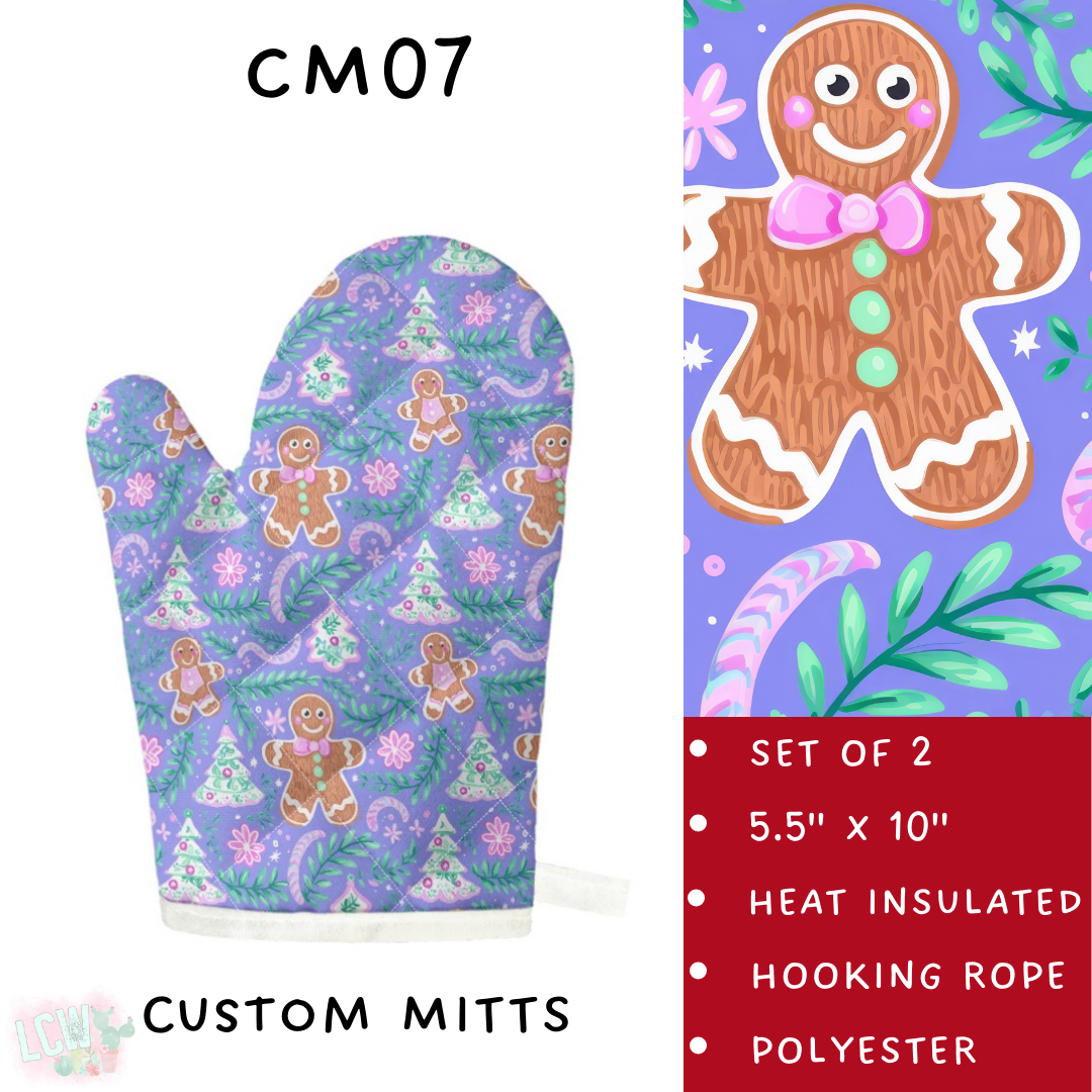 Batch #233 - Baking Spirits Bright  - Closes 10/31 - ETA early/mid Dec - CM07 Mitts