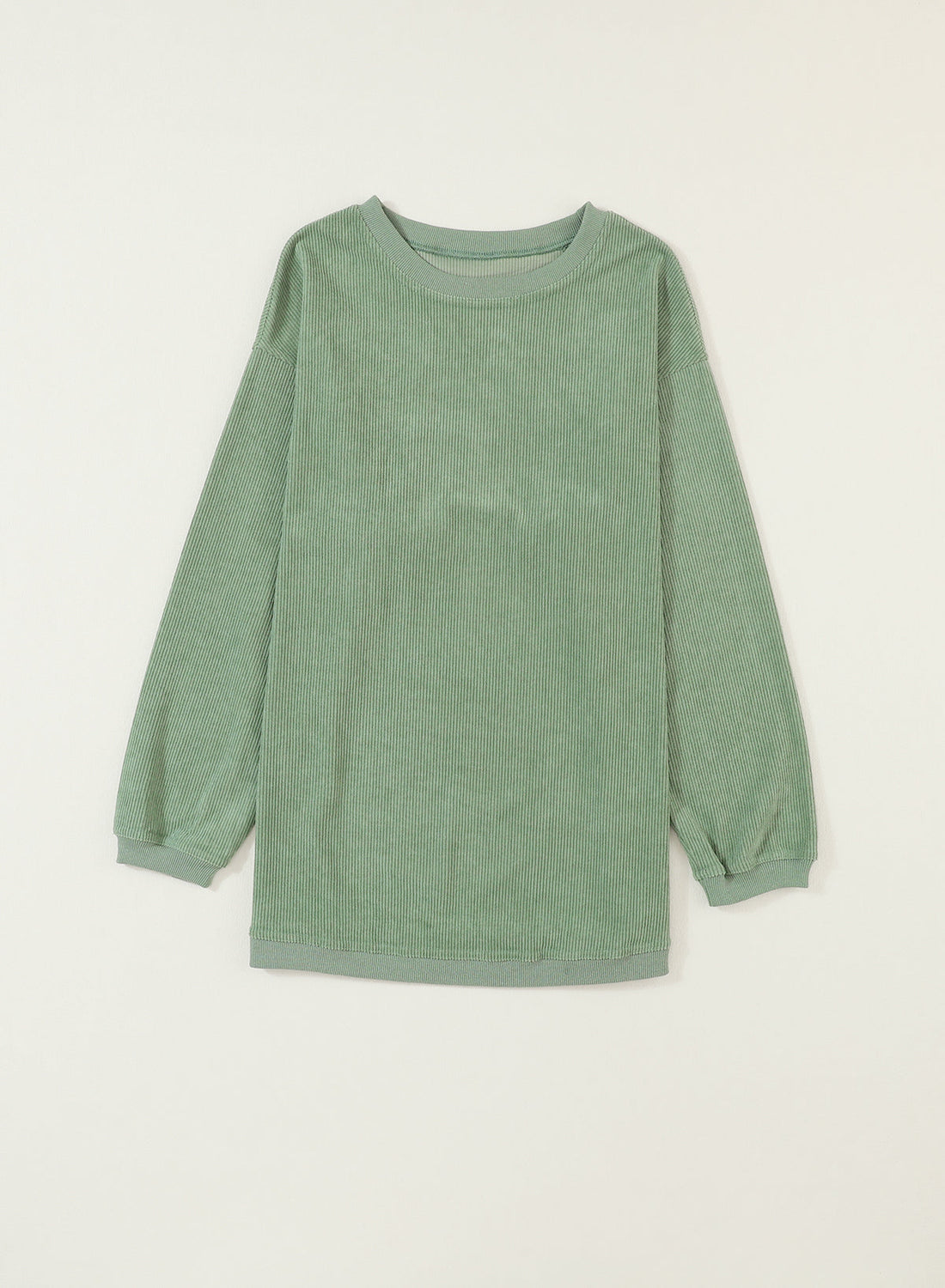 Original Corded Crewneck in Sage Green