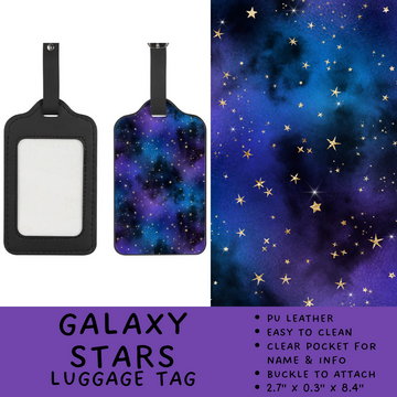 Batch #264 - Travel Collection - Closes 12/31 - ETA - Galaxy Stars Luggage Tag