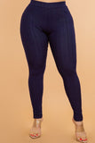 AMAZING Denim Leggings with Pockets - High Waist Jeggings - Tummy Control Shaping - MULTIPLE COLORS
