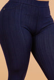 AMAZING Denim Leggings with Pockets - High Waist Jeggings - Tummy Control Shaping - MULTIPLE COLORS