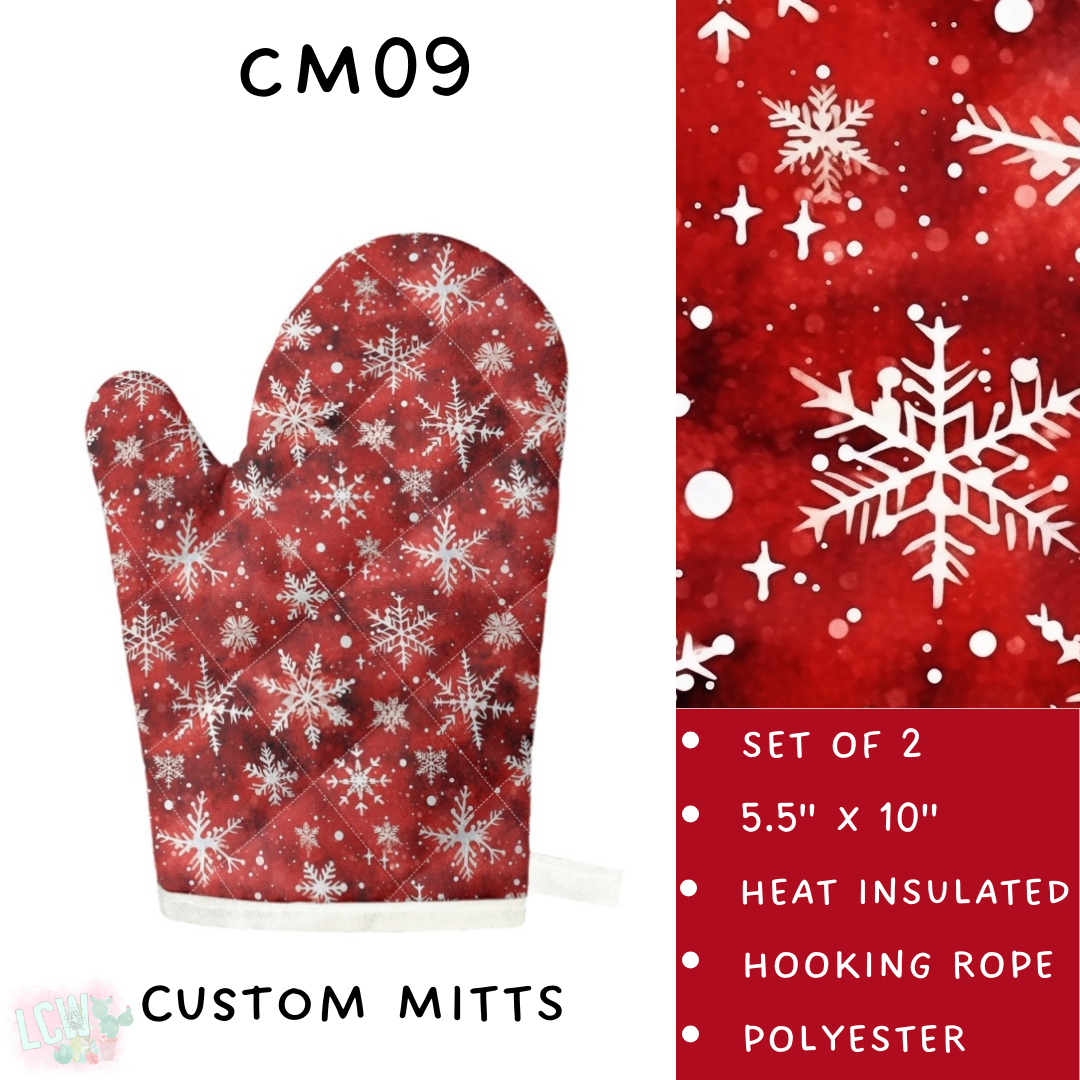 Batch #233 - Baking Spirits Bright  - Closes 10/31 - ETA early/mid Dec - CM09 Mitts