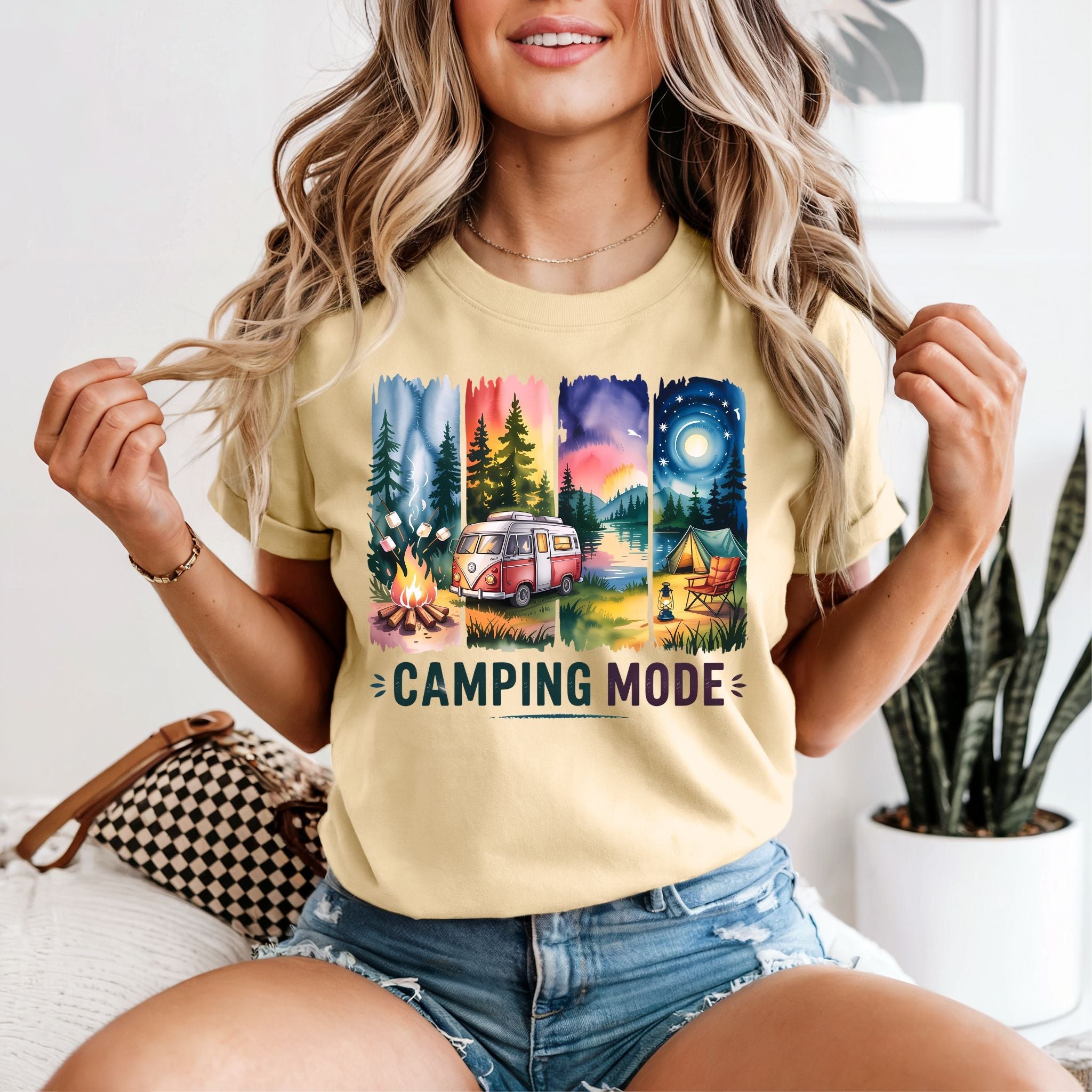 Camping Mode Tshirt