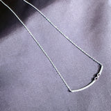 925 Sterling Silver CZ Necklaces – Star Moon, Snowflake, Heart, Infinity Bar