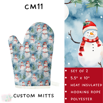 Batch #233 - Baking Spirits Bright  - Closes 10/31 - ETA early/mid Dec - CM11 Mitts