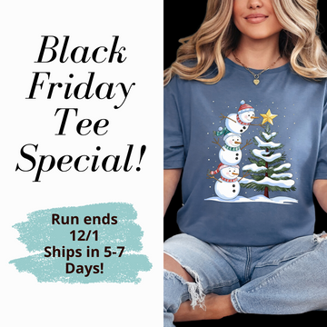 Snowman Tee *Black Friday Special