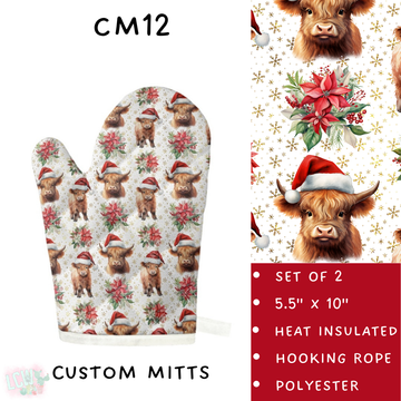 Batch #233 - Baking Spirits Bright  - Closes 10/31 - ETA early/mid Dec - CM12 Mitts