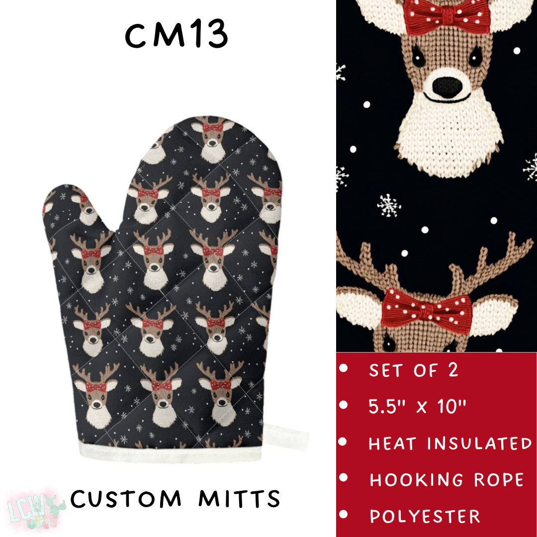 Batch #233 - Baking Spirits Bright  - Closes 10/31 - ETA early/mid Dec - CM13 Mitts