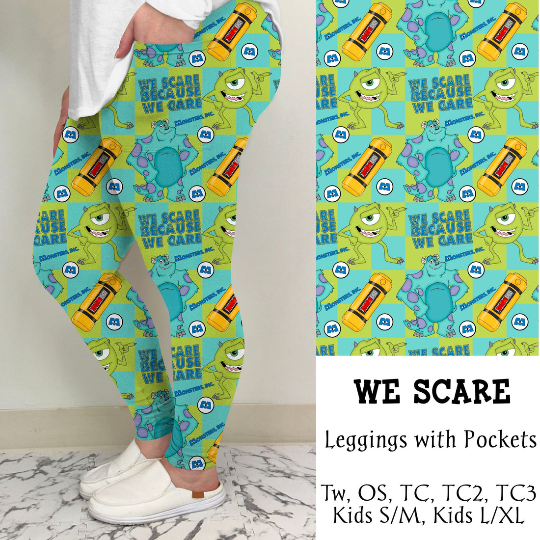 We Scare Leggings/Joggers | Run ends 3/8| ETA 42 Days