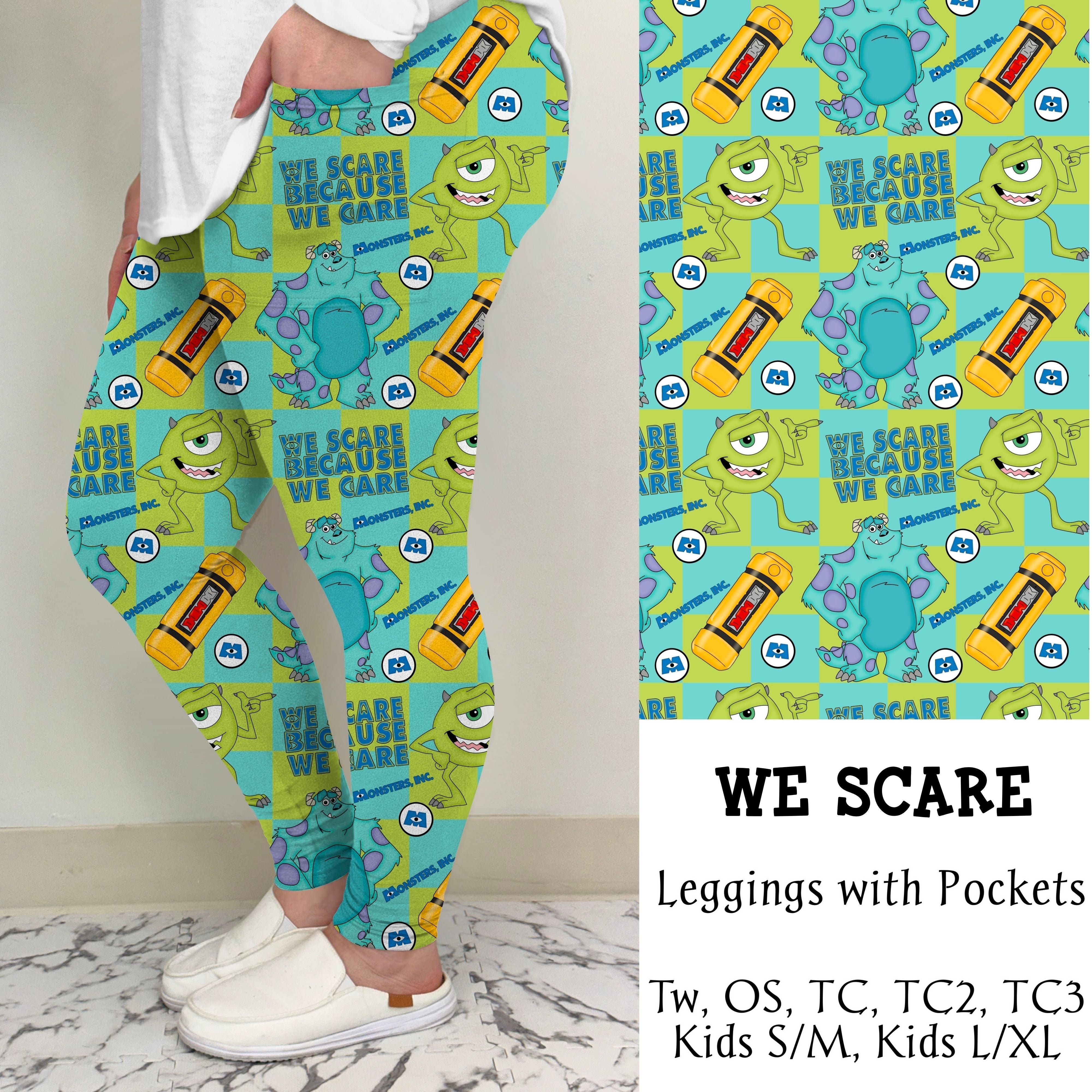 We Scare Leggings/Joggers | Run ends 3/8| ETA 42 Days