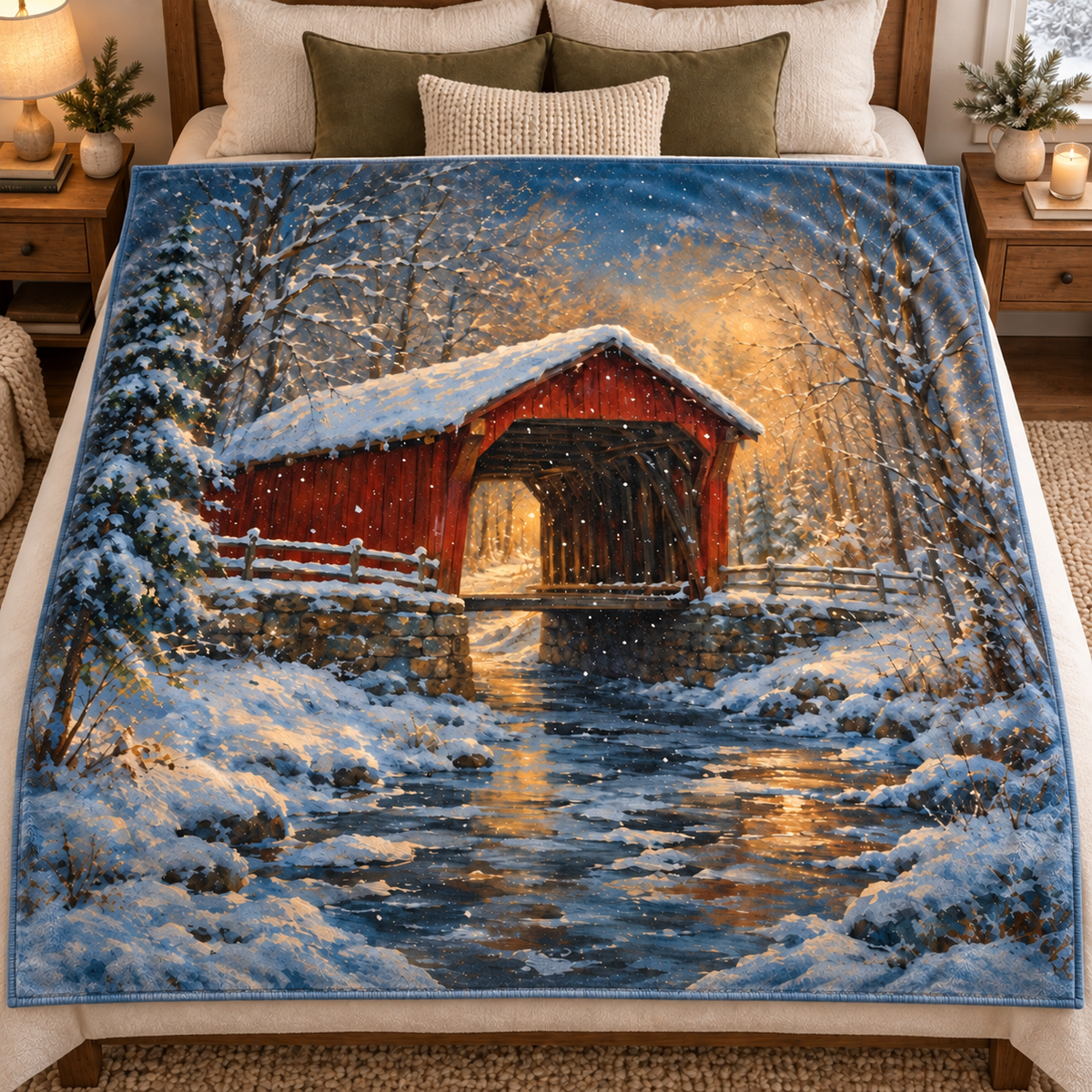 Red Barn 50x60 Blanket | Run Ends 10/9 | ETA 42 days
