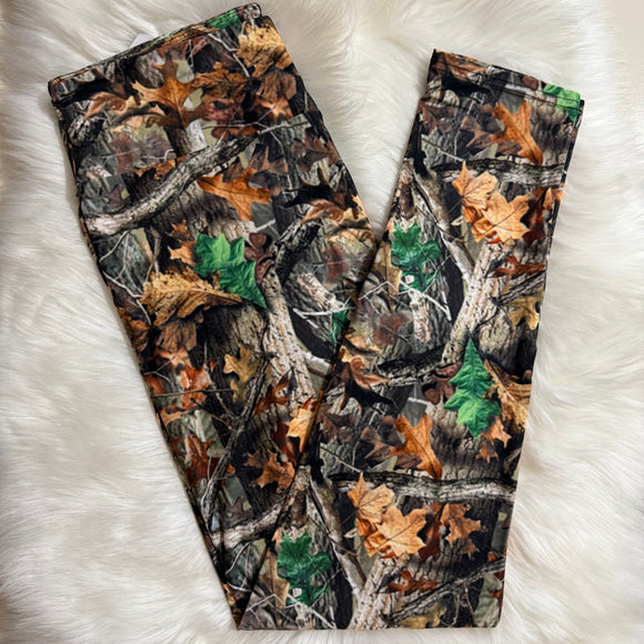 Real Tree Camo Print Leggings