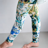Lotus Stained Glass Leggings