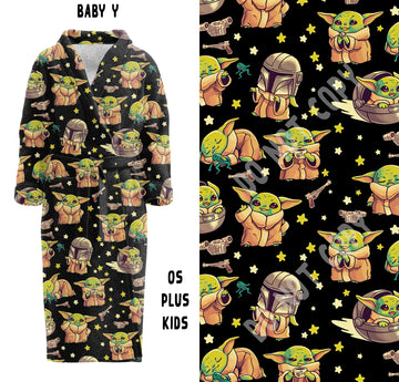 HOUSE ROBES- BABY Y - KIDS S (SIZE 6-8)