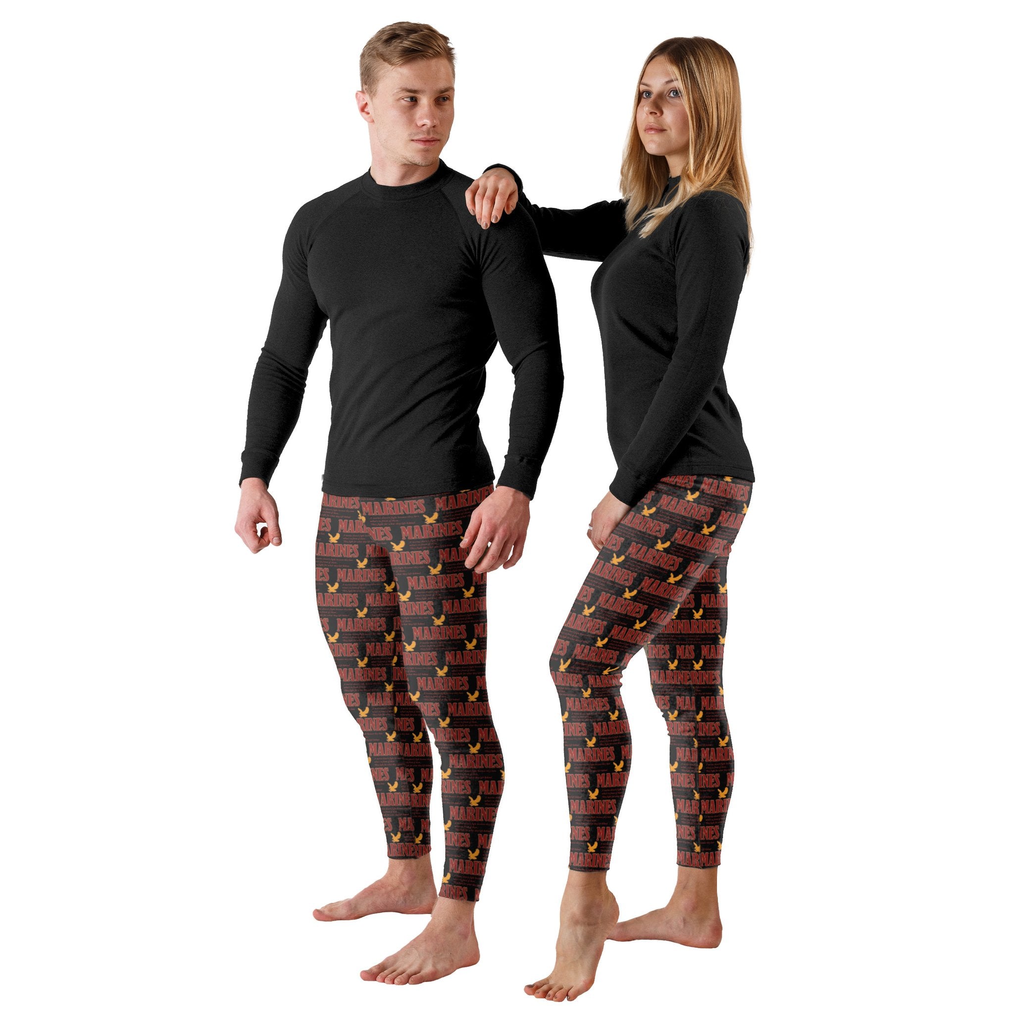 Protect & Serve - Marines Print Leggings