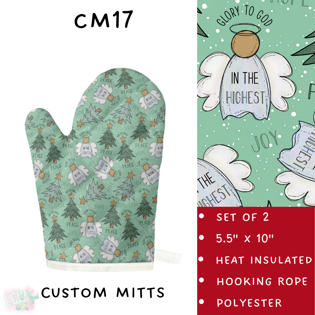 Batch #233 - Baking Spirits Bright  - Closes 10/31 - ETA early/mid Dec - CM17 Mitts