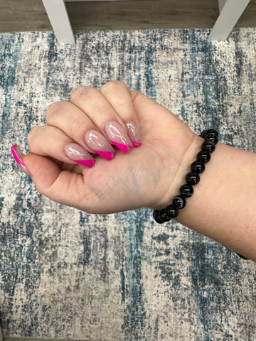 Black Tourmaline Crystal Bracelet