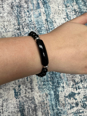 Black Tourmaline Stone Bracelet