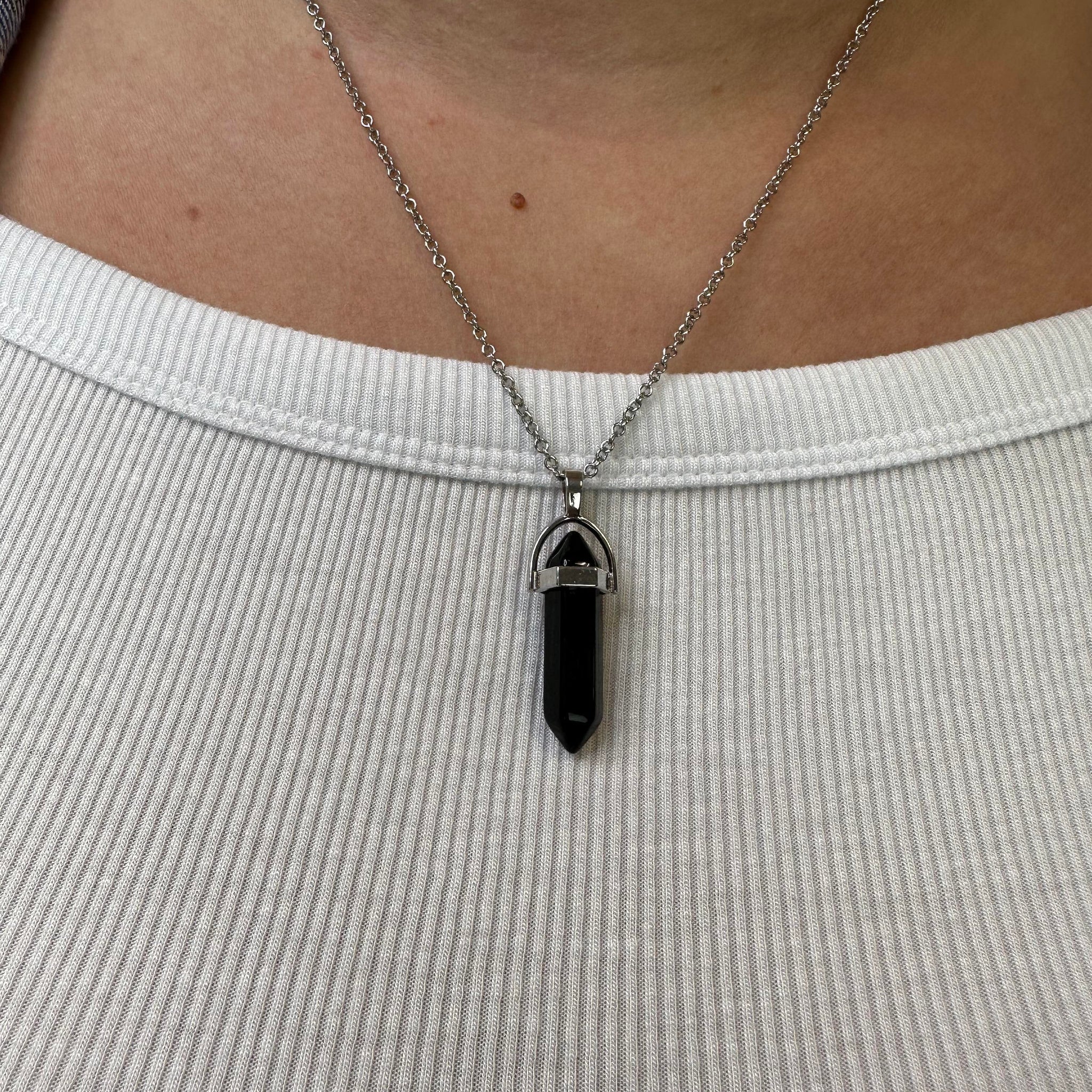 Black Tourmaline Necklace