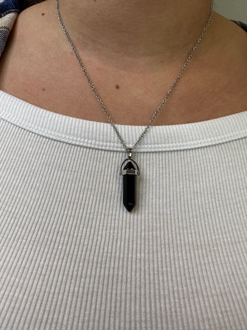 Black Tourmaline Necklace