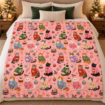 Jolly Kitty 50x60 Blanket | Run Ends 10/9 | ETA 42 days