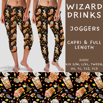 Batch #213 - Character Fall - Closes 10/9 - ETA mid Nov - Wizard Drinks Full and Capri Length Joggers