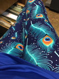 Peacock Print Leggings