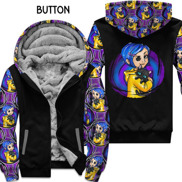 BUTTON- FLEECE/COTTON LINED JACKETS RUN 12 PREORDER CLOSING 11/29