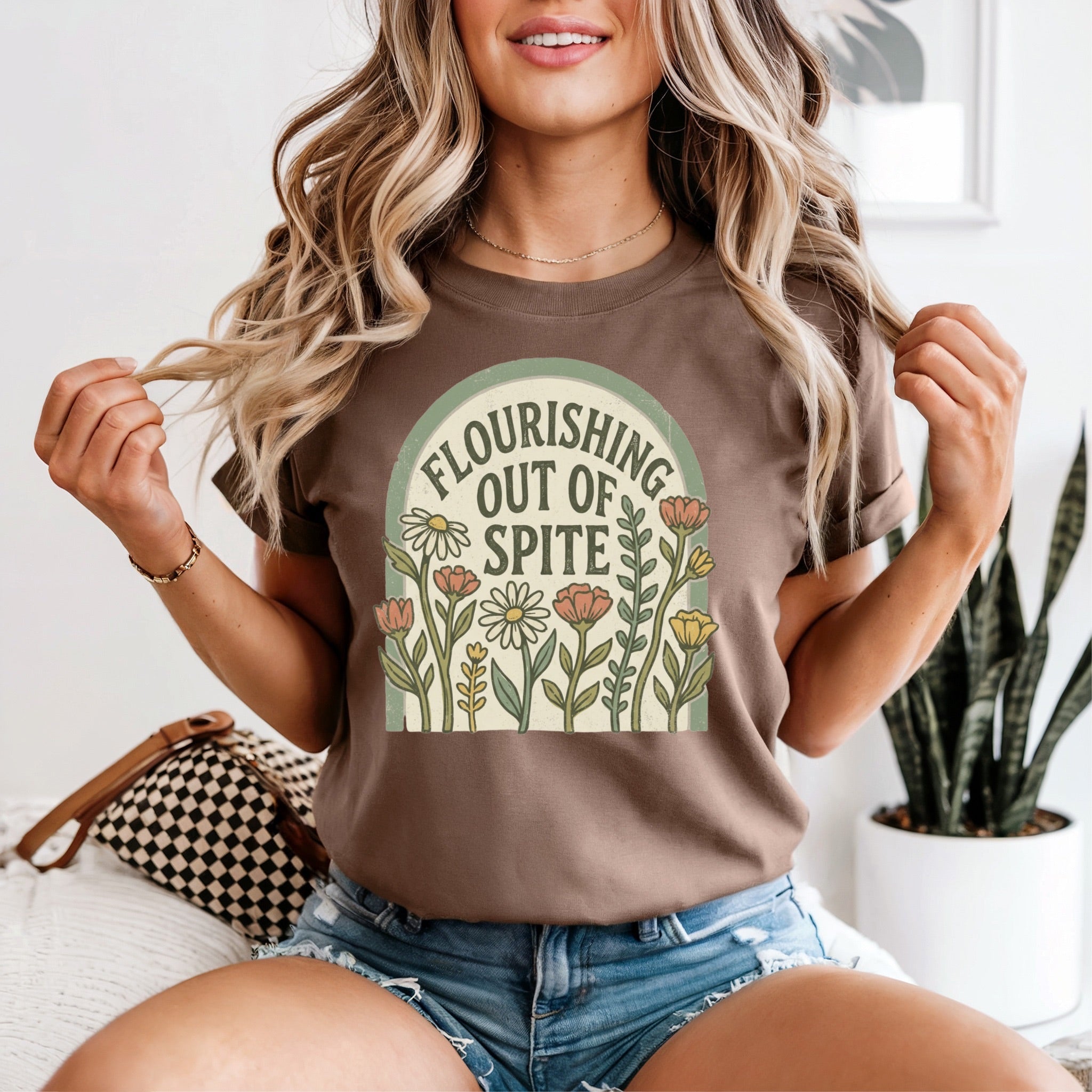 Flourishing Out Of Spite Tshirt