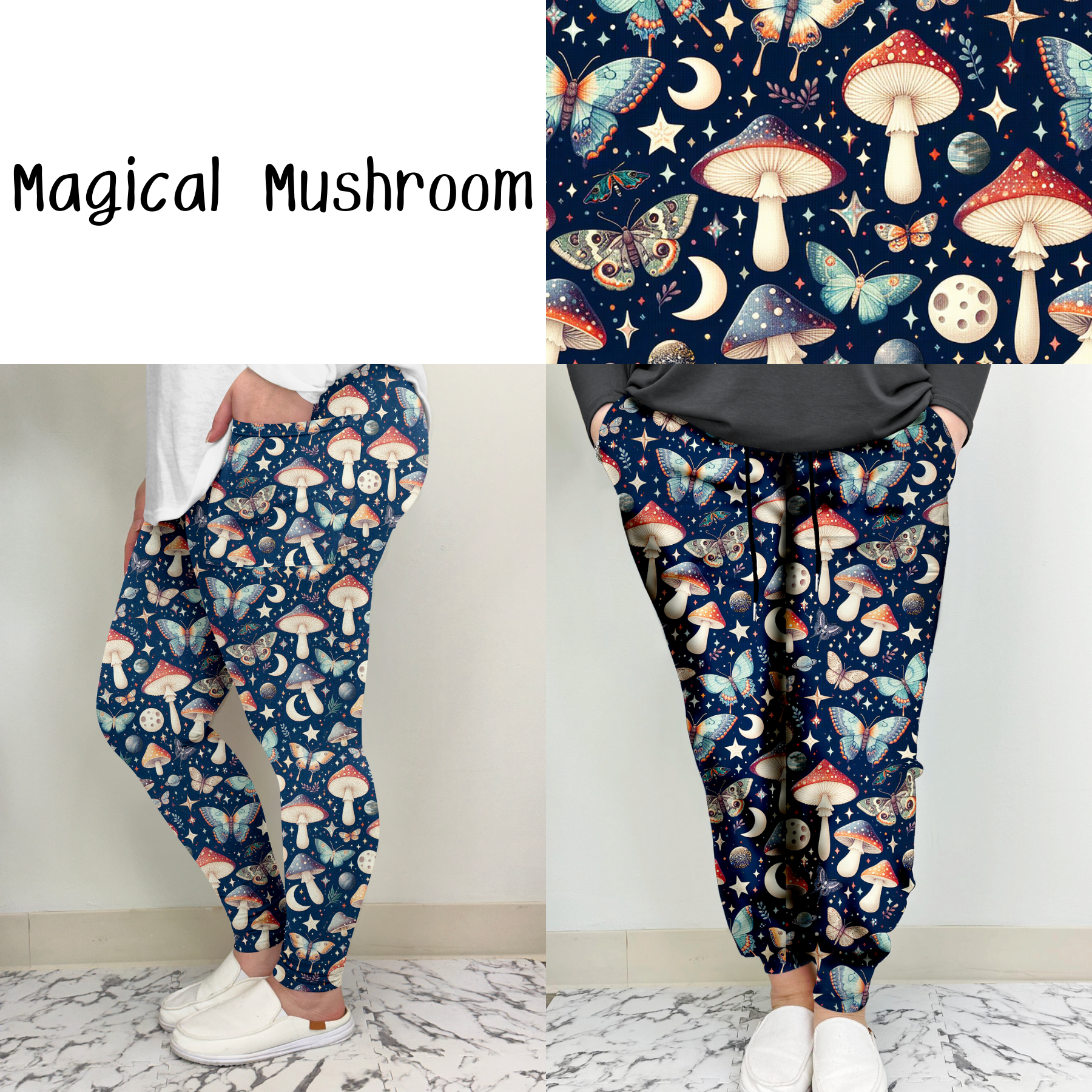 Magical Mushroom Leggings w/ Pockets | ETA 12/5