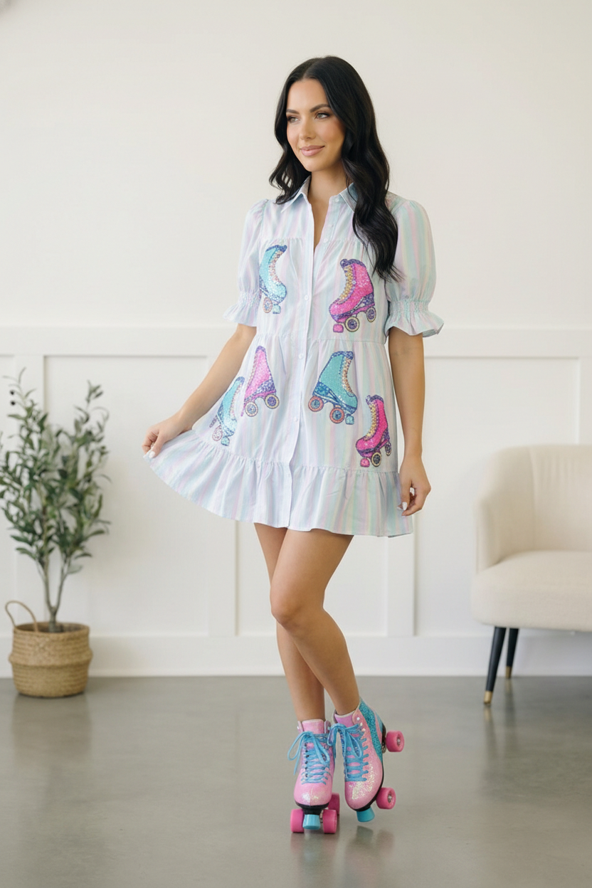 A Roller Daydream Tiered Summer Dress