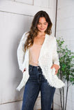 Ever After Frayed Edge Cardigan