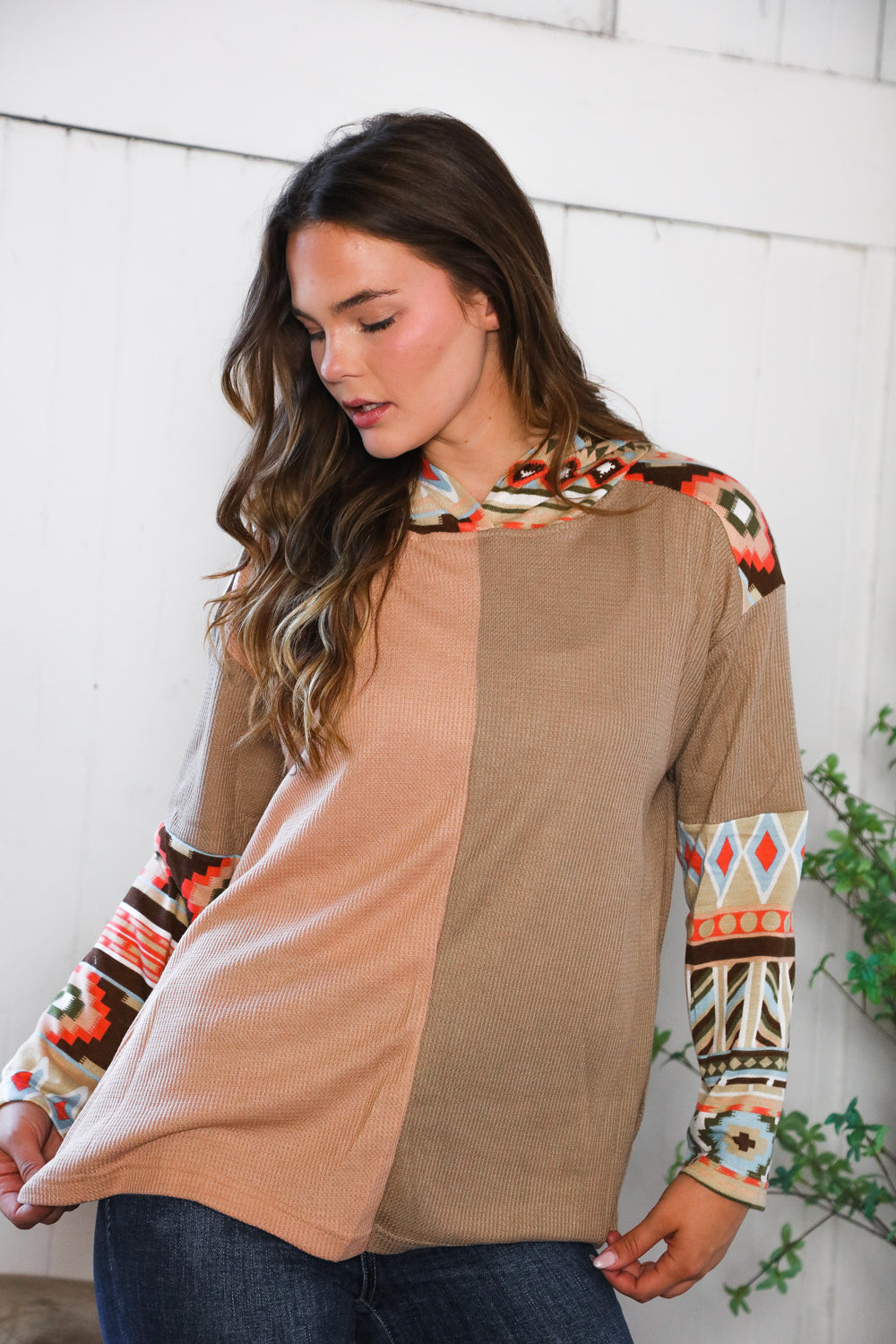 Meet Me At the Farmers Market Tribal Hoodie