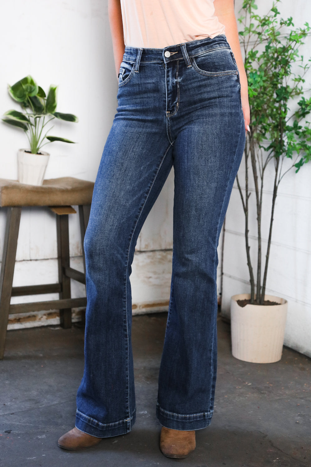 Judy Blue High Waist Flare Denim