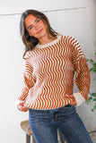 Cinnamon Swirls Cozy Pullover