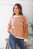 Cinnamon Swirls Cozy Pullover