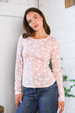 Blushing & Blooming Long Sleeve Tee