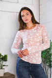 Blushing & Blooming Long Sleeve Tee