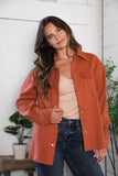 Peaceful Threads Burnt Orange Jacket