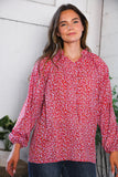 Poppy Daydream Floral Woven Blouse